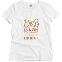 Ladies Semi-Fitted Relaxed Fit Basic Promo Tee