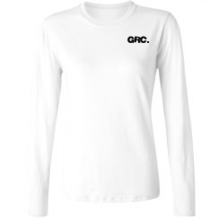 Ladies Relaxed Fit Basic Long Sleeve Tee