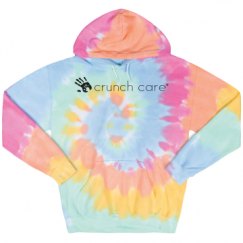 Unisex Tie-Dye Fleece Hoodie