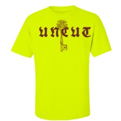 Unisex Ultra Cotton Safety Neon Crewneck Tee