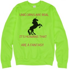 Unisex Neon Crewneck Sweatshirt