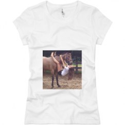 Ladies Slim Fit Basic Promo Jersey Tee