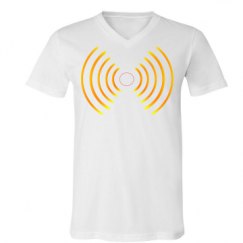 Unisex V-Neck Jersey Tee