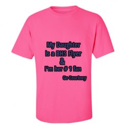 Unisex Ultra Cotton Safety Neon Crewneck Tee