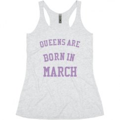 Ladies Slim Fit Super Soft Racerback Triblend Tank