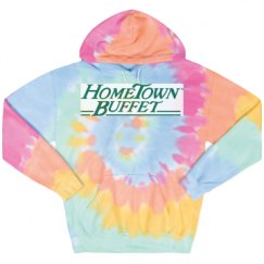 Unisex Tie-Dye Fleece Hoodie