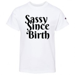 Youth Champion Short Sleeve Tagless Tee