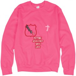 Unisex Neon Crewneck Sweatshirt