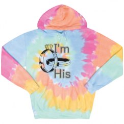 Unisex Tie-Dye Fleece Hoodie