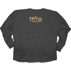 Think Positive Game Day Jersey Gold Logo