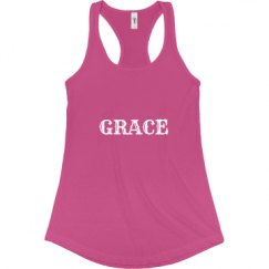 Ladies Slim Fit Racerback Tank Top