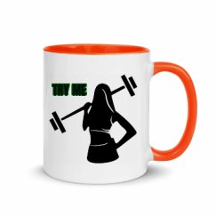 11oz Ceramic Mug with Color Inside