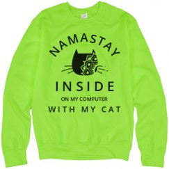 Unisex Neon Crewneck Sweatshirt