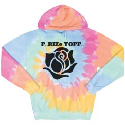 Unisex Tie-Dye Fleece Hoodie