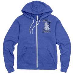 Unisex Fleece Full Zip Midweight Hoodie