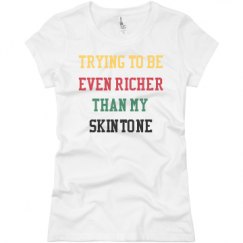 Ladies Slim Fit Basic Promo Jersey Tee