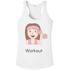 Ladies Athletic Performance Racerback Tank