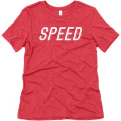 Ladies Relaxed Fit Super Soft Triblend Tee