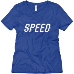 Ladies Relaxed Fit V-Neck Tee