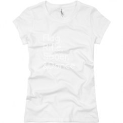 Ladies Slim Fit Basic Promo Jersey Tee