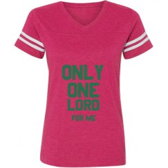 Ladies Relaxed Fit Vintage Sports Tee