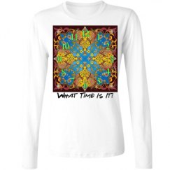 Ladies Relaxed Fit Basic Long Sleeve Tee