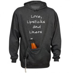 Unisex Beer Holder Tailgate Hoodie