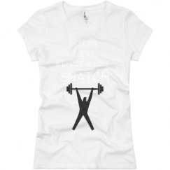 Ladies Slim Fit Basic Promo Jersey Tee