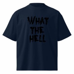 Unisex Organic Oversized High Neck T-Shirt