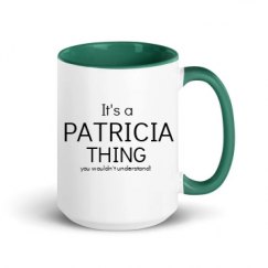 15oz Ceramic Mug with Color Inside