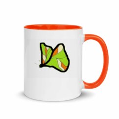 11oz Ceramic Mug with Color Inside