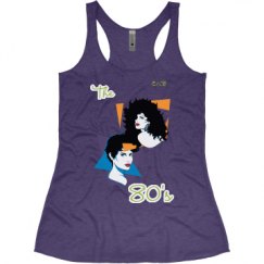 Ladies Slim Fit Super Soft Racerback Triblend Tank