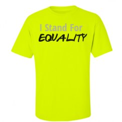 Unisex Ultra Cotton Safety Neon Crewneck Tee