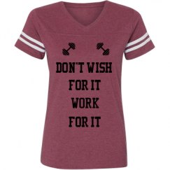 Ladies Relaxed Fit Vintage Sports Tee
