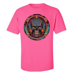 Unisex Ultra Cotton Safety Neon Crewneck Tee