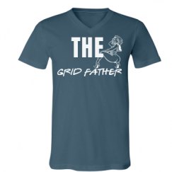 Unisex V-Neck Jersey Tee