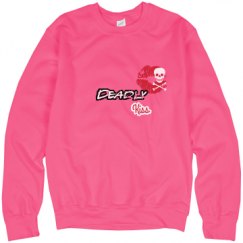 Unisex Neon Crewneck Sweatshirt