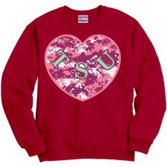 Unisex Film and Foil Crewneck Sweatshirt