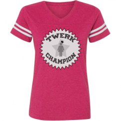 Ladies Relaxed Fit Vintage Sports Tee