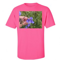 Unisex Ultra Cotton Safety Neon Crewneck Tee