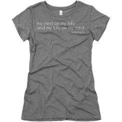 Ladies Slim Fit Super Soft Triblend Tee
