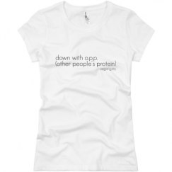 Ladies Slim Fit Basic Promo Jersey Tee