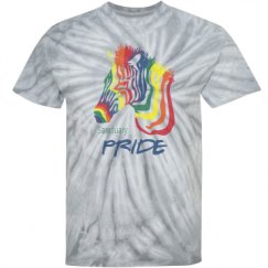 Unisex Tie-Dye Cyclone Pinwheel Tee