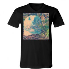 Unisex V-Neck Jersey Tee