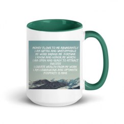 15oz Ceramic Mug with Color Inside