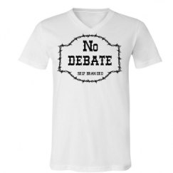 Unisex V-Neck Jersey Tee