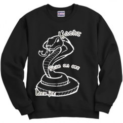 Unisex Film and Foil Crewneck Sweatshirt