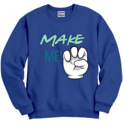 Unisex Film and Foil Crewneck Sweatshirt