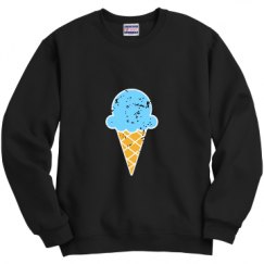 Unisex Film and Foil Crewneck Sweatshirt