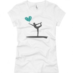 Ladies Slim Fit Basic Promo Jersey Tee